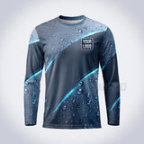 GPWD021 - Steel Drip Deep Water Signature Collection - Custom Work Shirt, Premium Sublimation