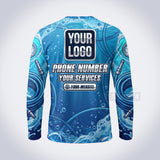 GPWE006 - Pressure Gauge Explode Water Collection - Custom Work Shirt, Premium Sublimation