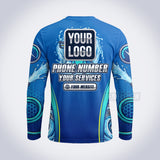 GPWE007 - Surface Pro Explode Water Collection - Custom Work Shirt, Premium Sublimation