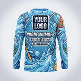 GPWM002 - Brick Blaster Mascot Washer Collection - Custom Work Shirt, Premium Sublimation