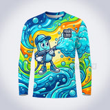 GPWM009 - Spray Gun Buddy Mascot Washer Collection - Custom Work Shirt, Premium Sublimation