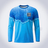 GPWN015 - Two Tone Tide Water Natural Collection - Custom Work Shirt, Premium Sublimation