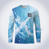 GPWN021 - Cross Splash Water Natural Collection - Custom Work Shirt, Premium Sublimation