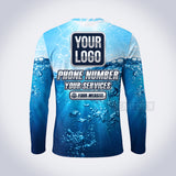 GPWN022 - Surface Splash Water Natural Collection - Custom Work Shirt, Premium Sublimation