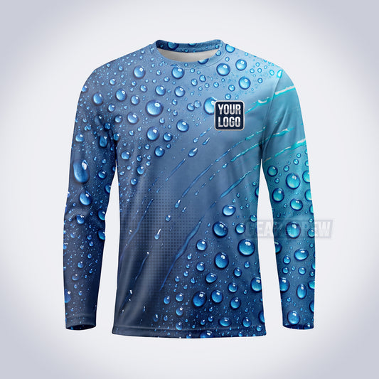 GPWN027 - Water Beads Water Natural Collection - Custom Work Shirt, Premium Sublimation