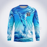 GPWN030 - Water Twister Water Natural Collection - Custom Work Shirt, Premium Sublimation