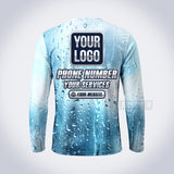 GPWN031 - Water Trickle Water Natural Collection - Custom Work Shirt, Premium Sublimation