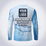 GPWN036 - Liquid Marble Water Natural Collection - Custom Work Shirt, Premium Sublimation