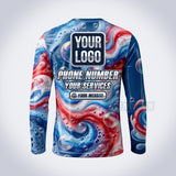 GPWP015 - Patriot Blast USA Patriot Water Collection - Custom Work Shirt, Premium Sublimation