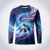 GPWP016 - Glow Surface USA Patriot Water Collection - Custom Work Shirt, Premium Sublimation
