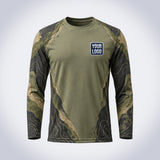 Trail Work handyman work shirt – front, full-body sublimation print