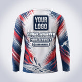 Hammer Rally handyman work shirt – back print with space for your logo and phone