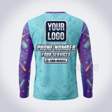 PCF006 - Exit Bugs Funny Pest Collection - Custom Work Shirt for Pest Control & Extermination, Premium Sublimation
