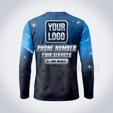 PCSC003 - Sky Sweep Pest Signature Collection - Custom Work Shirt for Pest Control & Extermination, Premium Sublimation