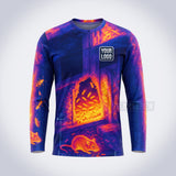PCSC008 - Thermal Vision Pest Signature Collection - Custom Work Shirt for Pest Control & Extermination, Premium Sublimation