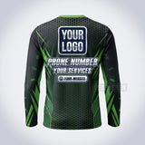 PCSC014 - Green Guard Pest Signature Collection - Custom Work Shirt for Pest Control & Extermination, Premium Sublimation