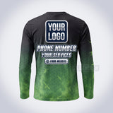 PCSC016 - Green Mist Pest Signature Collection - Custom Work Shirt for Pest Control & Extermination, Premium Sublimation
