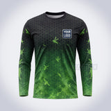 PCSC016 - Green Mist Pest Signature Collection - Custom Work Shirt for Pest Control & Extermination, Premium Sublimation