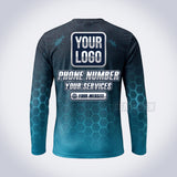 PCSC020 - Ant Grid Pest Signature Collection - Custom Work Shirt for Pest Control & Extermination, Premium Sublimation