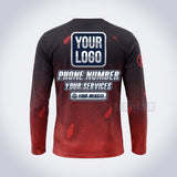 PCSC023 - Roach Red Pest Signature Collection - Custom Work Shirt for Pest Control & Extermination, Premium Sublimation