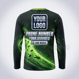 PCSC026 - Green Strike Pest Signature Collection - Custom Work Shirt for Pest Control & Extermination, Premium Sublimation