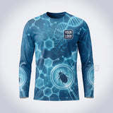 PCSC027 - Aqua Bio Pest Signature Collection - Custom Work Shirt for Pest Control & Extermination, Premium Sublimation