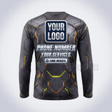 PCSC029 - Armor Tech Pest Signature Collection - Custom Work Shirt for Pest Control & Extermination, Premium Sublimation